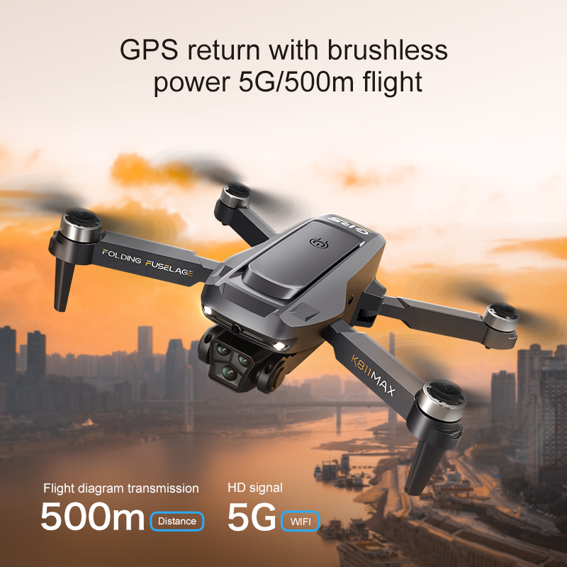 Dron K811MAX Quadcopter: Bezsz – Drone Camera Hd recenzja i cena